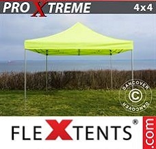 Reklametelt Xtreme 4x4m Neongul/grøn