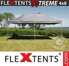 Reklametelt Xtreme 4x8m Grå